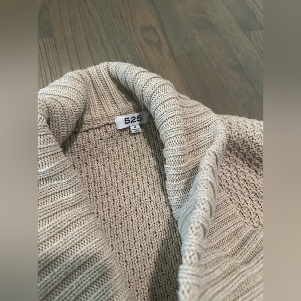 525 America Cream Women's Cardigan Sweater - Picture 3 of 3